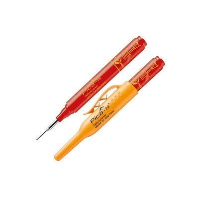 Маркер з довгим носиком Pica-Ink Deep Hole Marker, червоний, 1.5 мм (150/40) 15040 фото