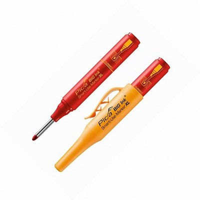 Маркер із довгим носиком Pica Big Ink Smart-Use Marker XL, червоний, 2-4 мм (170/40) 17040 фото