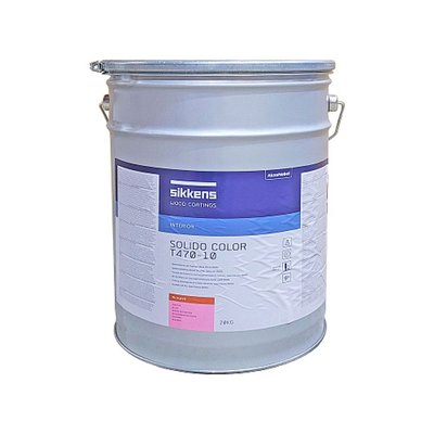 Поліуретанова фарба Sikkens Solido Color SC-T470-10 двокомпонентна, база BW01, матова, 20 кг (SC-T470-10-BW01*Z5F) 4701001 фото