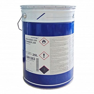 Розчинник AkzoNobel 259 для кислотних матеріалів, безбарвний, 25 л (6500-025001-250) 259 фото