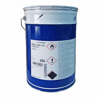 Повільний розчинник AkzoNobel 163 для поліуретанових матеріалів, безбарвний, 25 л (6500-019001-250) 163 фото