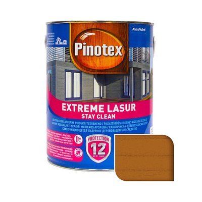 Просочення для дерева Pinotex Extreme Lasur самоочисне, орегон, 3 л 5748651 фото