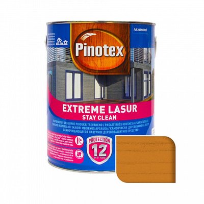 Просочення для дерева Pinotex Extreme Lasur самоочисне, калужниця, 3 л 5309028 фото