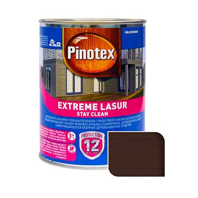 Просочення для дерева Pinotex Extreme Lasur самоочисне, палісандр, 1 л 5302331 фото