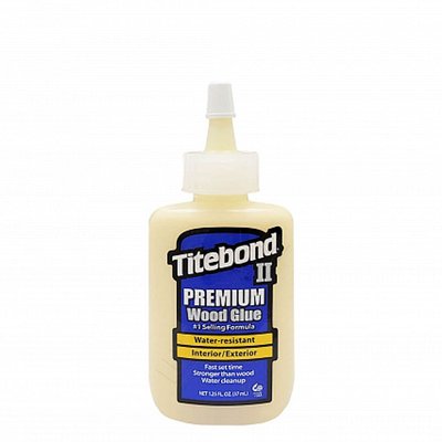 Столярный ПВА клей для дерева Titebond II Premium Wood Glue D3, медово-кремовый, 37 мл (5001) 5001 фото